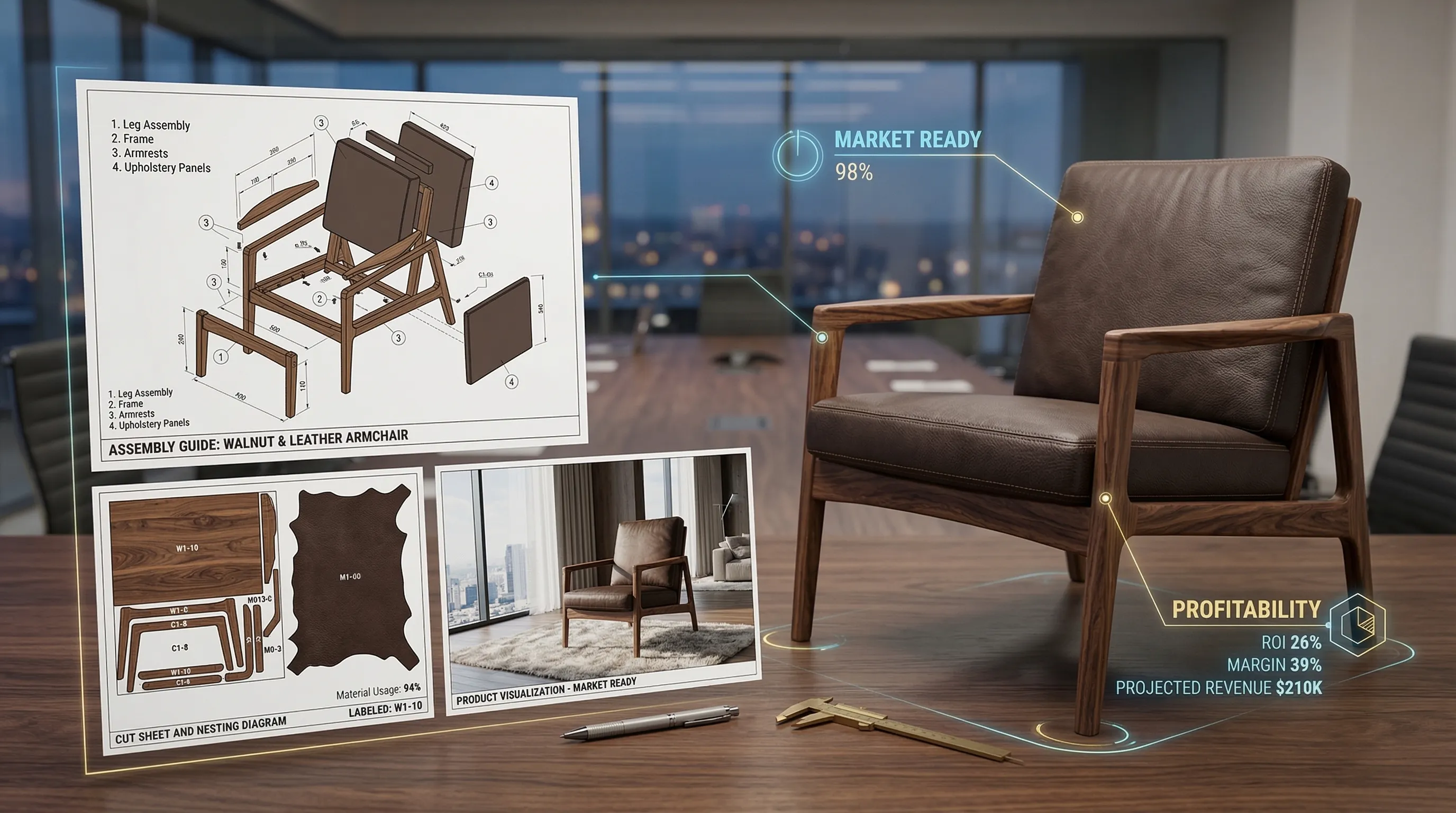 Despiece y Estructura Técnica